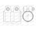 WALKER Spojovac trubky vfukovho systmu WA 80720, 80720