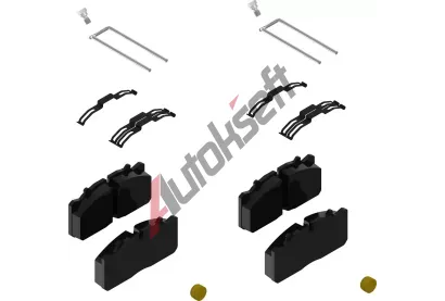 WABCO Sada brzdov�ch desti�ek WBC 12999782, 12999782