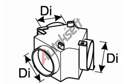 WEBASTO Vzduchov� kan�l WBT 1320352A, 1320352A