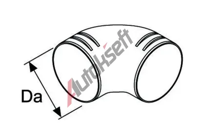 WEBASTO Vzduchov� kan�l WBT 1320706A, 1320706A