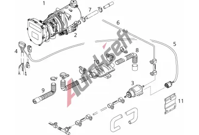 WEBASTO Nez�visl� vyt�p�n� WBT 9023076C, 9023076C