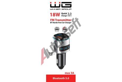 Winner Group FM Transmitter s rychlonabjenm WG 7707, 7707
