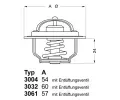 Termostat chladiva WAHLER ‐ WH 3004.88D1