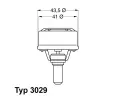 Termostat chladiva WAHLER ‐ WH 3029.86