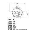 WAHLER Termostat chladiva ‐ WH 3044.80