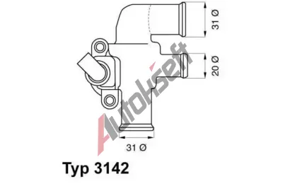 WAHLER Termostat - chladivo WH 3142.90D, 3142.90D WAHLER Termostat - chladivo WH 3142.90D, 3142.90D