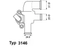 Termostat chladiva WAHLER ‐ WH 3146.90D