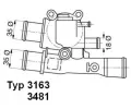 Termostat chladiva WAHLER ‐ WH 3163.88D