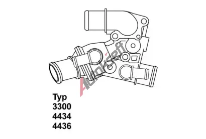 WAHLER Termostat - chladivo WH 3300.80D, 3300.80D WAHLER Termostat - chladivo WH 3300.80D, 3300.80D
