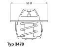 Termostat chladiva WAHLER ‐ WH 3470.89D50