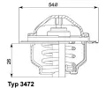 Termostat chladiva WAHLER ‐ WH 3472.87D