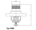 Termostat chladiva WAHLER ‐ WH 3483.89D