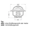 Termostat chladiva WAHLER ‐ WH 4008.74D