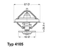 Termostat chladiva WAHLER ‐ WH 4105.83D