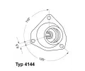 WAHLER Termostat - chladivo ‐ WH 4144.92D  WAHLER Termostat - chladivo ‐ WH 4144.92D