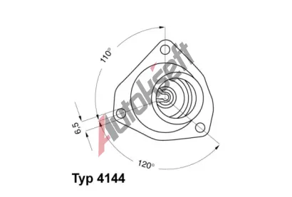 WAHLER Termostat - chladivo WH 4144.92D, 4144.92D  WAHLER Termostat - chladivo WH 4144.92D, 4144.92D