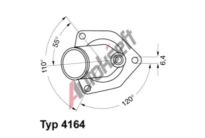 WAHLER Termostat - chladivo WH 4164.92D, 4164.92D