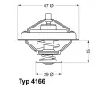 Termostat chladiva WAHLER ‐ WH 4166.79D