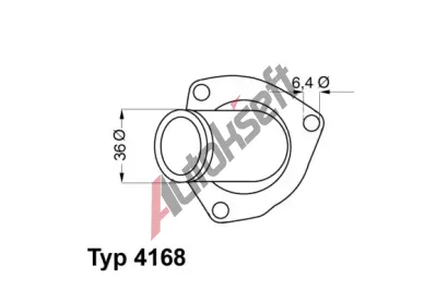 WAHLER Termostat - chladivo WH 4168.92D, 4168.92D