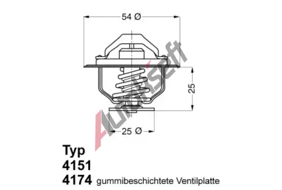 WAHLER Termostat - chladivo WH 4174.79D, 4174.79D