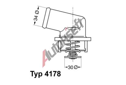 WAHLER Termostat - chladivo WH 4178.92D, 4178.92D