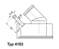 Termostat chladiva WAHLER ‐ WH 4183.92D