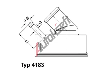 WAHLER Termostat - chladivo WH 4183.92D, 4183.92D