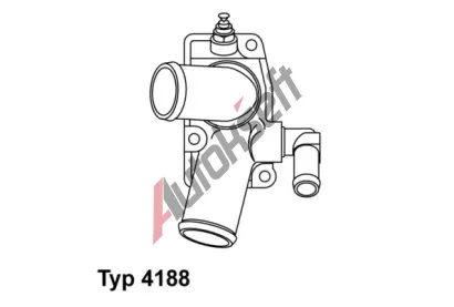 WAHLER Termostat - chladivo WH 4188.92D, 4188.92D