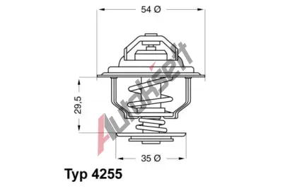 WAHLER Termostat - chladivo WH 4255.87D, 4255.87D