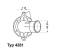 Termostat chladiva WAHLER ‐ WH 4281.87D