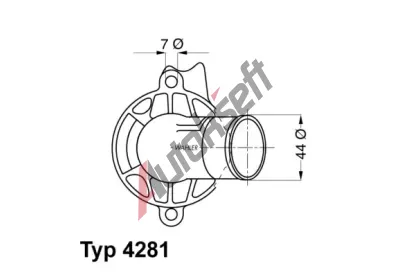 WAHLER Termostat - chladivo WH 4281.87D, 4281.87D