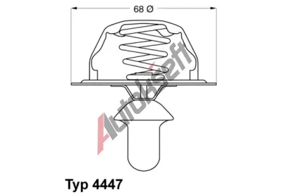 WAHLER Termostat - chladivo WH 4447.85D, 4447.85D