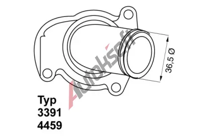 WAHLER Termostat - chladivo WH 4459.92D, 4459.92D