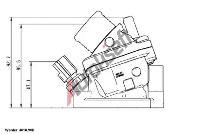 WAHLER Termostat - chladivo WH 4818.90D, 4818.90D WAHLER Termostat - chladivo WH 4818.90D, 4818.90D