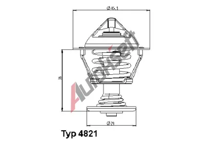 WAHLER Termostat - chladivo WH 4821.89D, 4821.89D