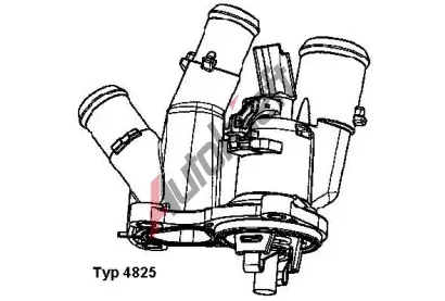 WAHLER Termostat - chladivo WH 4825.98D, 4825.98D