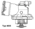 WAHLER Termostat - chladivo WH 4835.87D, 4835.87D