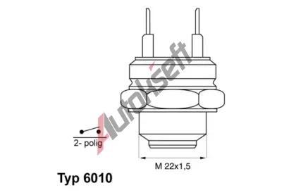 WAHLER Teplotn spna vtrku chladie WH 6010.95D, 6010.95D