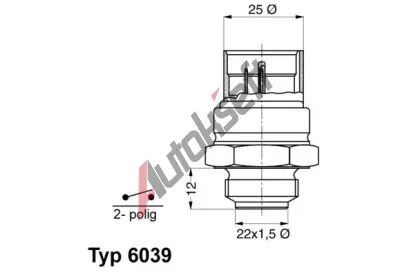 WAHLER Teplotn spna - vtrk chladie WH 6039.95D, 6039.95D