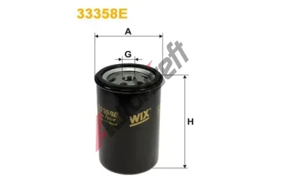 WIX FILTERS Palivov filtr WXF 33358E, 33358E
