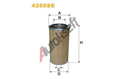 WIX FILTERS Vzduchov filtr WXF 42608E, 42608E