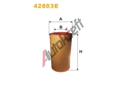 WIX FILTERS Vzduchov filtr WXF 42803E, 42803E
