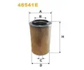 Vzduchov filtr WIX FILTERS ‐ WXF 46541E
