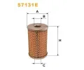 Hydraulick filtr zen WIX FILTERS ‐ WXF 57131E