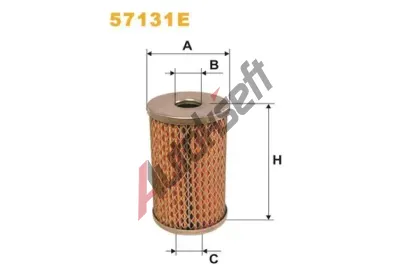 WIX FILTERS Hydraulick filtr zen WXF 57131E, 57131E
