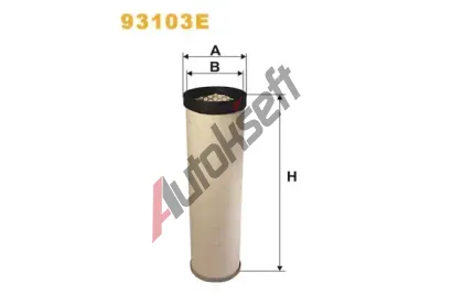 WIX FILTERS Filtr sekund�rn�ho vzduchu WXF 93103E, 93103E