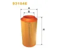 WIX FILTERS Vzduchov filtr ‐ WXF 93104E