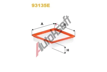 WIX FILTERS Filtr vzduchu v interiru WXF 93135E, 93135E