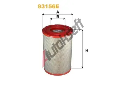 WIX FILTERS Vzduchov filtr WXF 93156E, 93156E