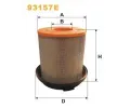 Vzduchov filtr WIX FILTERS ‐ WXF 93157E